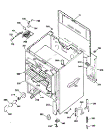 03 - Section3 parts for Ge Range JBP22GXR3 / from AppliancePartsPros.com