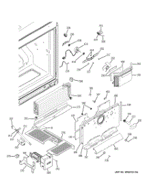 03 - Freezer Section parts for Ge Refrigerator PGSS5NFZB SS / from AppliancePartsPros.com