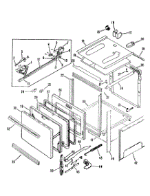 02 - Section2 parts for Ge Range RF764X05 / from AppliancePartsPros.com