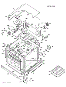 02 - Upper Oven parts for Ge Oven RK747GXD1 / from AppliancePartsPros.com