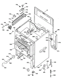 02 - Section2 parts for Ge Range JBP22XR2 / from AppliancePartsPros.com