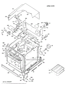 02 - Upper Oven parts for Ge Oven RK747GXJ2 / from AppliancePartsPros.com