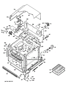 02 - Section2 parts for Ge Oven RK747GXJ5 from AppliancePartsPros.com