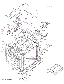 02 - Upper Oven parts for Ge Oven RK767GXJ1 / from AppliancePartsPros.com