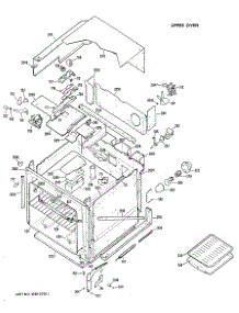 02 - Upper Oven parts for Ge Oven RK767GXJ3 / from AppliancePartsPros.com