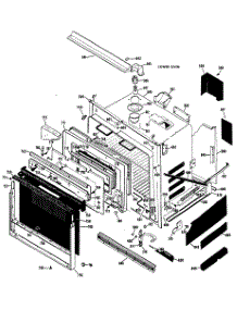 02 - Lower Oven parts for Ge Oven RK767GXT5 / from AppliancePartsPros.com