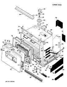 02 - Lower Oven parts for Ge Oven RK767XT5 / from AppliancePartsPros.com