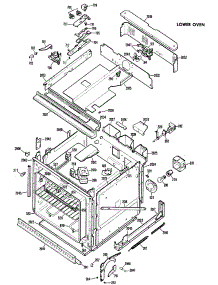 03 - Lower Oven parts for Ge Oven RK777GXD1 / from AppliancePartsPros.com