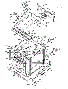 03 - Lower Oven parts for Ge Oven RK777GXD2 / from AppliancePartsPros.com