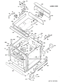 03 - Lower Oven parts for Ge Oven RK777GXJ1 / from AppliancePartsPros.com