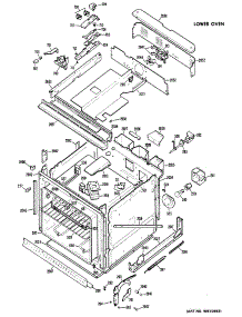 03 - Lower Oven parts for Ge Oven RK777GXJ2 / from AppliancePartsPros.com