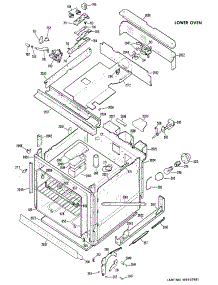 03 - Lower Oven parts for Ge Oven RK777GXJ3 / from AppliancePartsPros.com