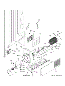 07 - Machine Compartment parts for Ge Refrigerator PFSS0MFZH SS / from AppliancePartsPros.com
