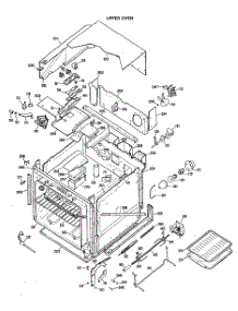 02 - Upper Oven parts for Ge Oven RK777GXJ6 / from AppliancePartsPros.com