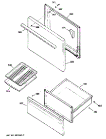 03 - Section3 parts for Ge Range RB525XR1 / from AppliancePartsPros.com