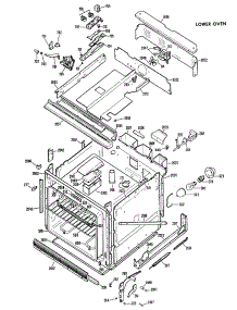 03 - Lower Oven parts for Ge Oven RK777GXM1 / from AppliancePartsPros.com