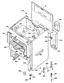 02 - Section2 parts for Ge Range RB525XR3 / from AppliancePartsPros.com