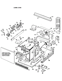 02 - Lower Oven parts for Ge Oven RK777GXT7 / from AppliancePartsPros.com