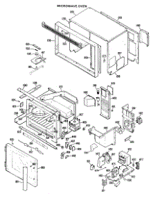 02 - Microwave Oven parts for Ge Oven RK960GX03 / from AppliancePartsPros.com