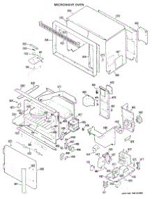 02 - Microwave Oven parts for Ge Oven RK961GXJ1 / from AppliancePartsPros.com