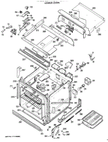 03 - Lower Oven parts for Ge Oven RK961GXJ2 / from AppliancePartsPros.com