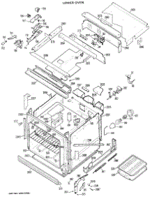 02 - Lower Oven parts for Ge Oven RK961GXJ3 / from AppliancePartsPros.com