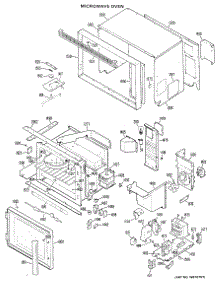 03 - Microwave Oven parts for Ge Oven RK961GXJ3 / from AppliancePartsPros.com