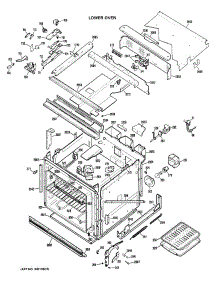 03 - Lower Oven parts for Ge Oven RK962GXK1 / from AppliancePartsPros.com