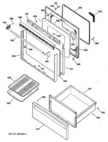 02 - Section2 parts for Ge Range JBP24GXR3 / from AppliancePartsPros.com