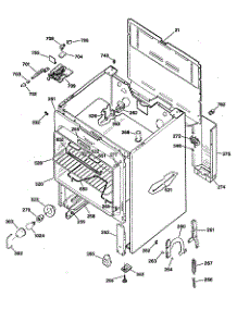 03 - Section3 parts for Ge Range JBP24GXR3 / from AppliancePartsPros.com