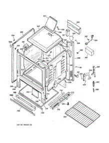03 - Body Parts parts for Ge Range RGB508PEH7CT / from AppliancePartsPros.com