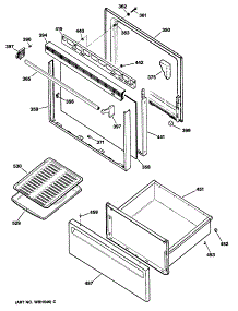 03 - Section3 parts for Ge Range RB532GXR1 / from AppliancePartsPros.com