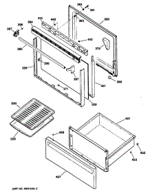 03 - Section3 parts for Ge Range RB532GXR2 / from AppliancePartsPros.com