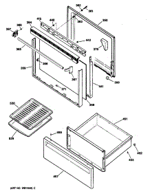 03 - Section3 parts for Ge Range RB532GXR3 / from AppliancePartsPros.com