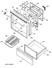 03 - Section3 parts for Ge Range JBP26GXR1 / from AppliancePartsPros.com