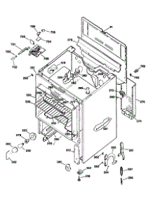 03 - Section3 parts for Ge Range JBP26GXR3 / from AppliancePartsPros.com