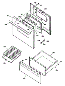 02 - Section2 parts for Ge Range RB536XR1 / from AppliancePartsPros.com