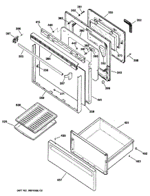 02 - Section2 parts for Ge Range JBP26WXR1 / from AppliancePartsPros.com