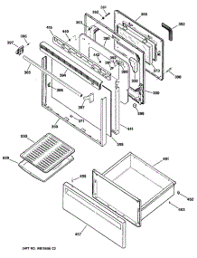 03 - Section3 parts for Ge Range JBP26WXR2 / from AppliancePartsPros.com