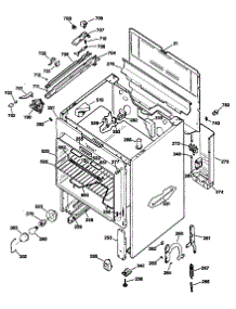 02 - Section2 parts for Ge Range JBP27GXR1 / from AppliancePartsPros.com