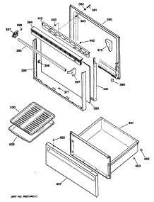 02 - Section2 parts for Ge Range RB632GXR1 / from AppliancePartsPros.com