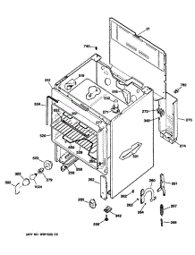 03 - Section3 parts for Ge Range RB632GXR1 / from AppliancePartsPros.com