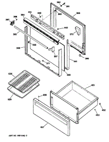 03 - Section3 parts for Ge Range RB632GXR3 / from AppliancePartsPros.com