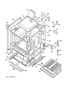 03 - Body Parts parts for Ge Range RGB524PEH7CT / from AppliancePartsPros.com