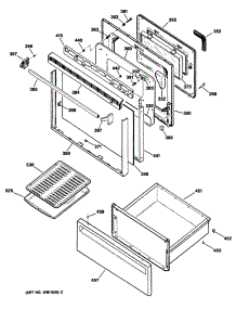 02 - Section2 parts for Ge Range JBP28GXR1 / from AppliancePartsPros.com
