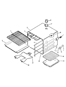 03 - Section3 parts for Ge Range RB636X02 / from AppliancePartsPros.com