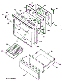 02 - Section2 parts for Ge Range JBP28GXR2 / from AppliancePartsPros.com