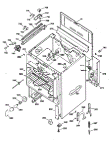 03 - Section3 parts for Ge Range JBP28GXR2 / from AppliancePartsPros.com