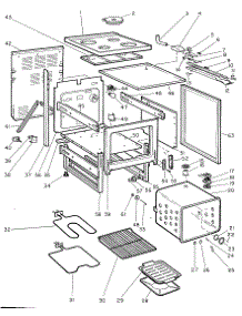 02 - Section2 parts for Ge Range RB739GXK3 / from AppliancePartsPros.com