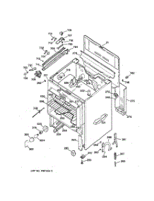 02 - Body Parts parts for Ge Range JBP45GXR2 / from AppliancePartsPros.com